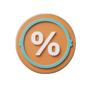 Orangefarbenes Cashback-Abzeichen - &euro;100 plus 10 % w&ouml;chentliches Cashback bei Betsson